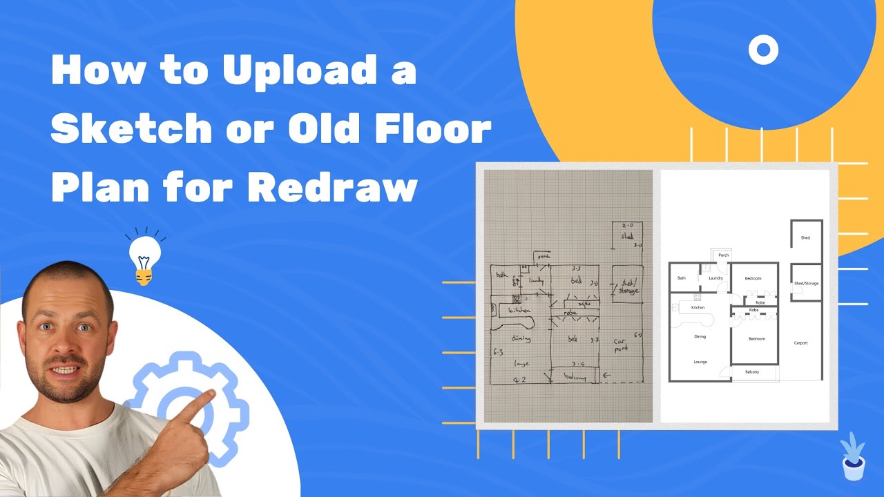 Redraw Templete How to Upload a Sketch or Existing Floor Plan for Redraw - YouTube
