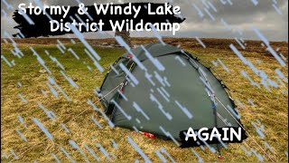 ANOTHER BRUTAL NIGHT IN THE LAKES | FLEXTAILGEAR | STORMS |RAIN & WIND