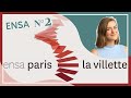 VISITE DE L'ECOLE PARIS LA VILLETTE  (bi cursus archi-ingé, avis étudiants)