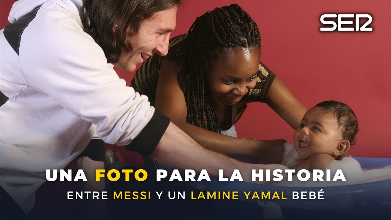LA HISTORIA DE LA FOTO ENTRE MESSI Y LAMINE YAMAL DE BEB Le Dio la-historia-de-la-foto-entre-messi-y-lamine-yamal-de-beb-le-dio