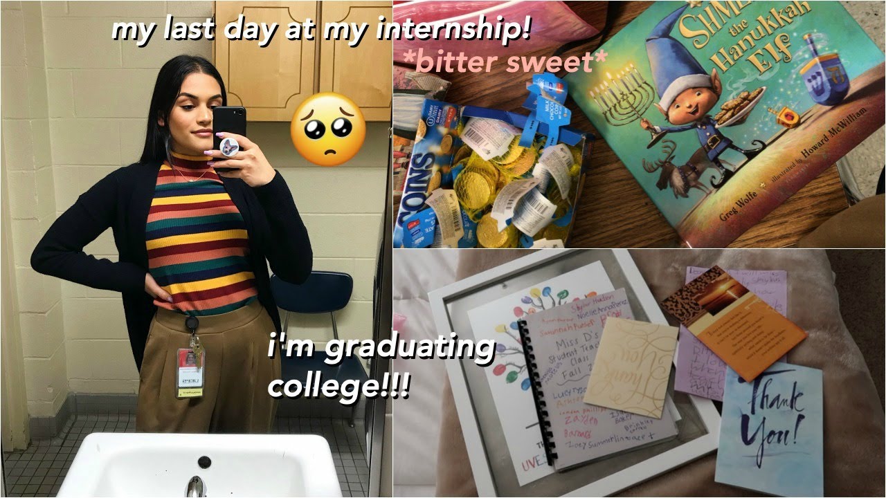VLOG: my last day as a student teacher // elementary ed internship ...