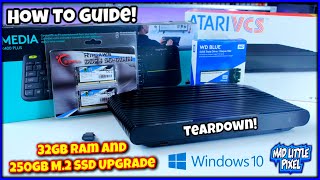 Atari VCS Teardown 32GB RAM Upgrade & M.2 SSD Install Profile