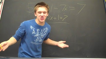 Solving an Equation with Like Terms on the Same Side