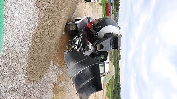 new design LZ3500 self loading concrete mixer truck