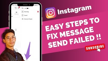 How to Fix Sending Message Failed in Instagram !