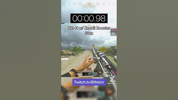 NZ-41 w/ Recoil Booster vs MX Silencer #callofduty #cod #warzone #gaming #meta #loadout #codtips