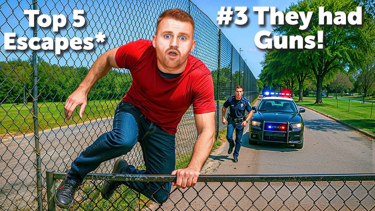 ТОП-5 побегов от полиции по законам Элли!