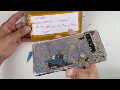 How i Restore Destroyed Phone - Restore Galaxy S10 5G Cracked For Fan?