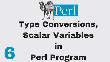 Perl Script Basic Tutorial 6 Scalar Variable