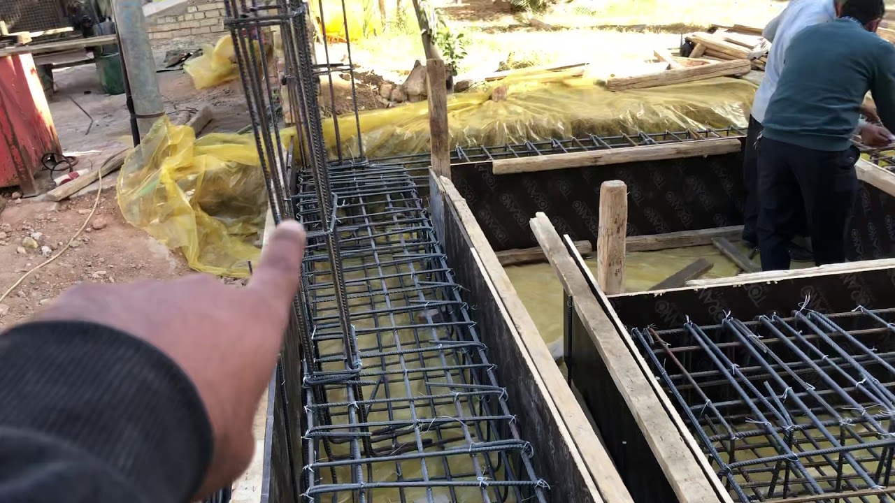 اكمال اعمال التسليح واستلام مهندس العمل كل تفاصيل التسليح مثل مامرسوم بلخارطة خطوة خطوة☝🏻☝🏻☝🏻