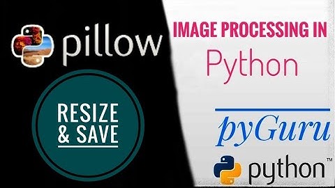 PIL | Resizing and saving images | pyGuru