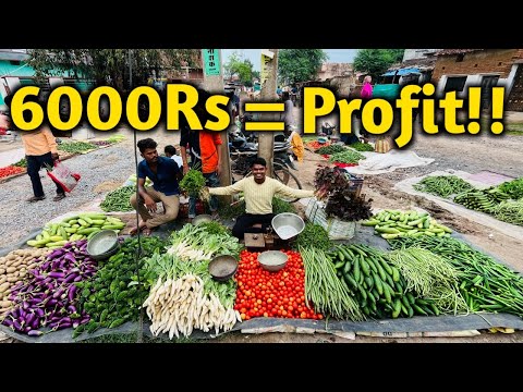 I Bought 6000Rs Of Vegetable's How Much I Earn After Selling