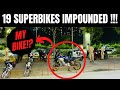 19 Superbikes SEIZED for stunting during lockdown: Bikers made to push bikes for over 1 Km [Video]