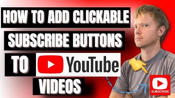 Add a Clickable Subscribe Button on Videos | HOW TO ADD A SUBSCRIBE BUTTON TO YOUR VIDEO IN 2020