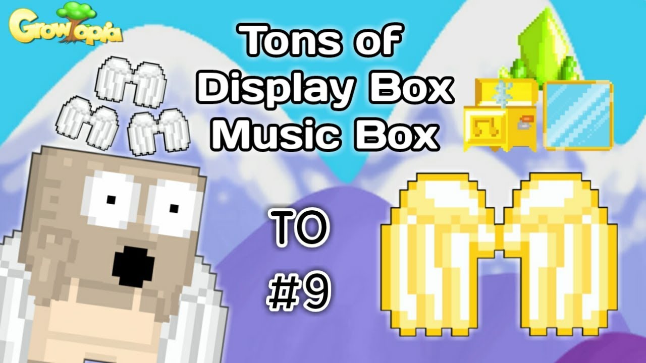 Growtopia Road to Golden Angel 9 Spend 30DLS+ for Display Box