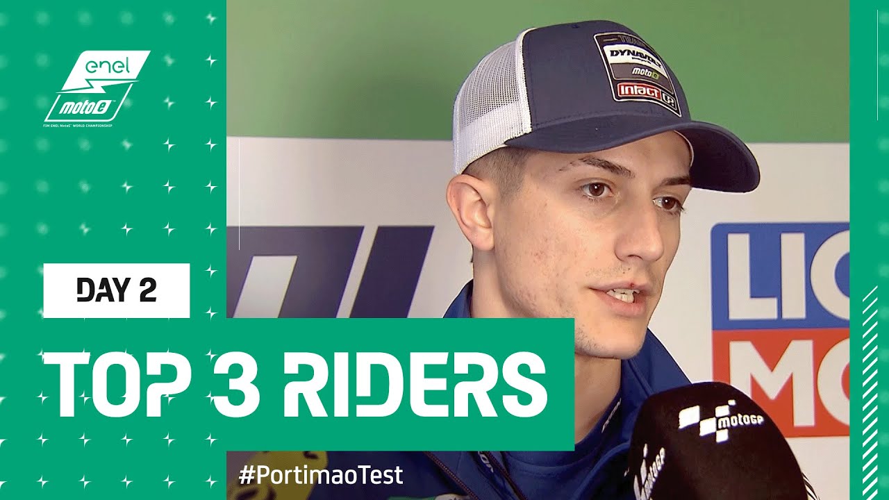 MotoE™ Top 3 INTERVIEWS of Day 2: Garzo, Spinelli & Ferrari!⚡| 