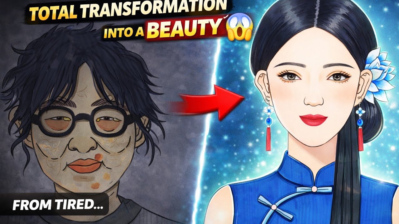 You Won’t Believe This Winter Glow Up… ❄️ Dramatic Anime Makeover