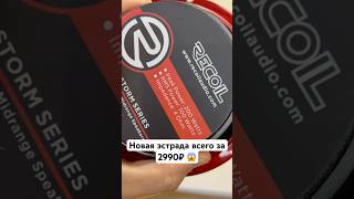 Громкие динамики с большим мотором Recoil RM65-4p #автозвук #recoilaudio #automobile #subwoofer