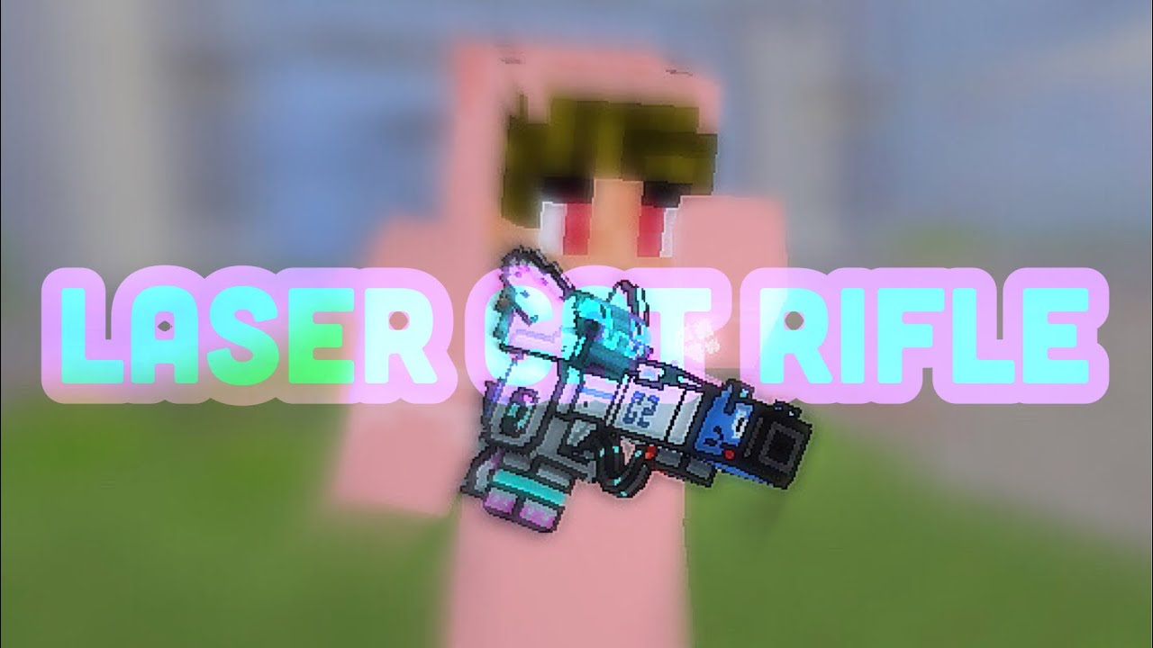 Laser Cat Rifle (Pixel Gun 3D) YouTube