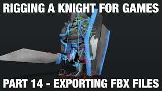 Celebrity Rigging A Knight For Games | Part 14 - Exporting the FBX Files Net Worth