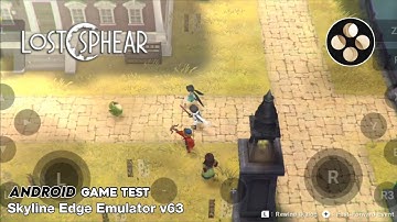 Lost Sphear (Switch) Skyline Edge Emulator Android v63 Game Test