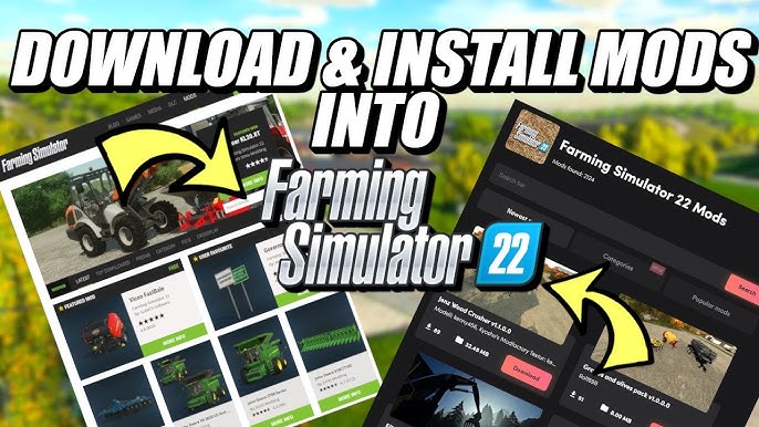 How to Install Farming Simulator 22 Mods? - FS 22