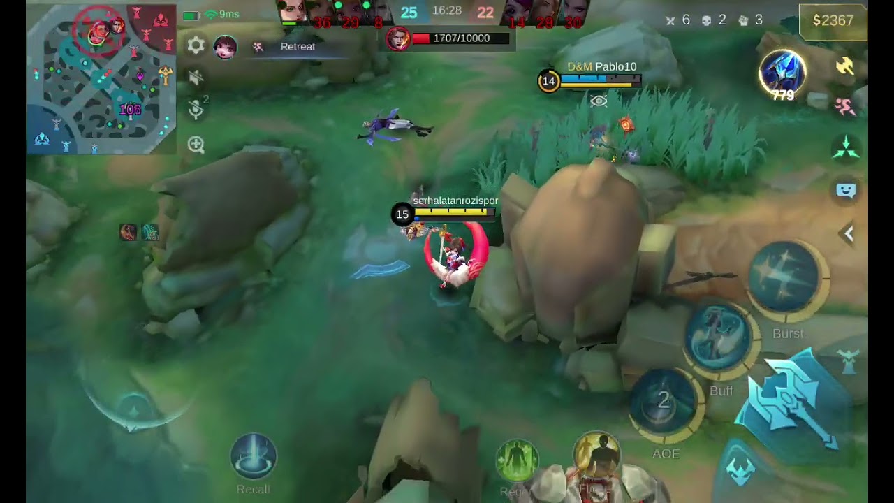 MOBILE LEGENDS PART 371 PROFESSIONAL CHANGE GAMEPLAY