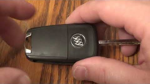 Buick LaCrosse / Encore Key Fob Battery Replacement - EASY DIY