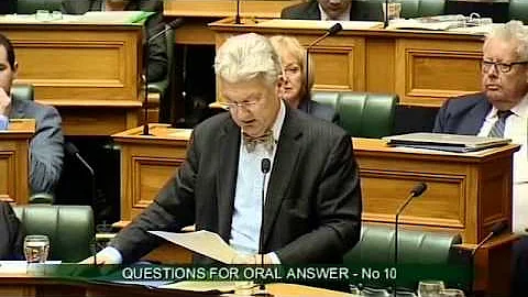 26.9.13 - Question 10: Hon Peter Dunne to the Minister for the Environment