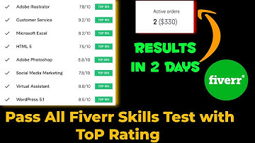 Fiverr English Test || How Can Pass Fiverr All Skill Test || Fiverr Skill Test