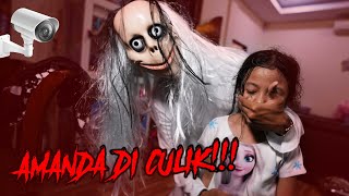 GAWAT!! TEREKAM CCTV AMANDA DI CULIK HANTU MOMO TEPAT JAM 12 MALAM!!