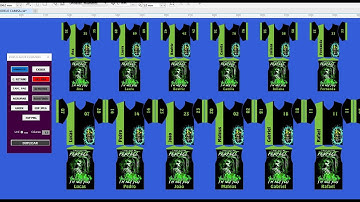 COLOCANDO NOMES E NÚMEROS EM MOLDES COM UM CLIQUE MACROS COREL DRAW