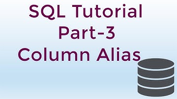 SQL Tutorial for Beginners | Column Alias in Urdu | Hindi