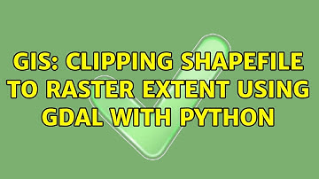 GIS: Clipping Shapefile to Raster Extent using GDAL with Python