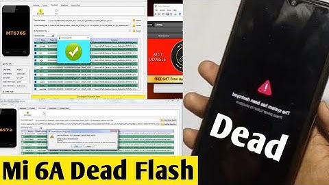 Xiaomi Redmi 6A Dead Mobile Flashing SP Tool 2022 (Hindi)