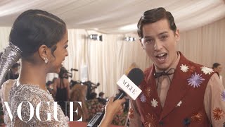 Cole Sprouse on the Inspiration Behind His Met Gala Look | Met Gala 2019 With Liza Koshy | Vogue