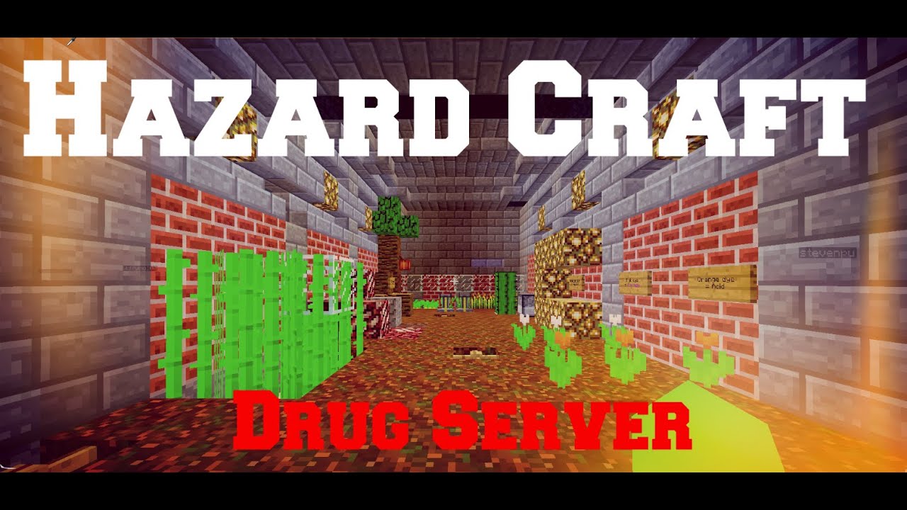 hazard craft drug server factions raiding pvp survival drugs