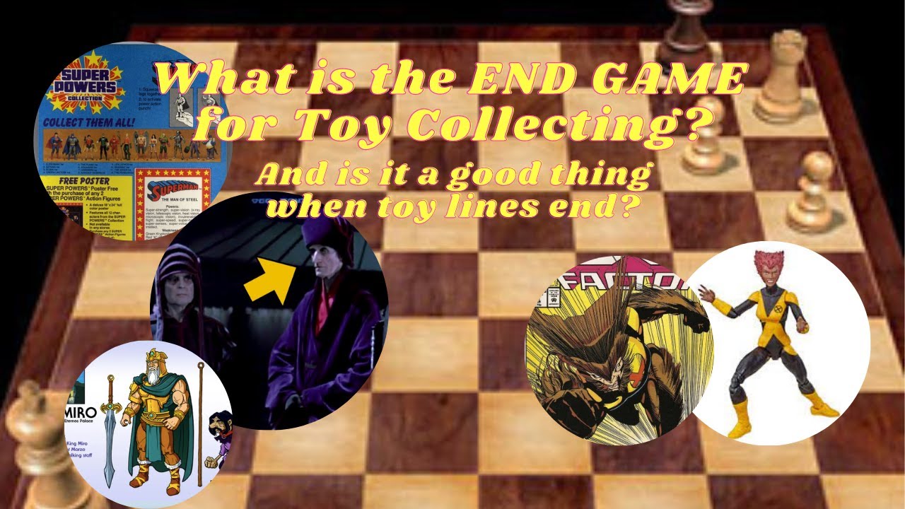 What is the END GAME for action figure collecting? What happens when we