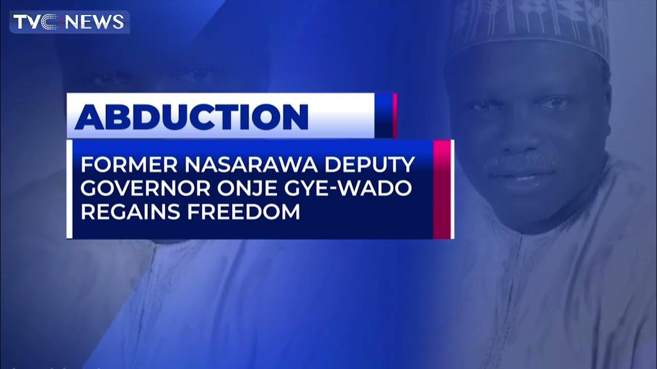 Former Nasarawa Deputy Governor, Onje Gye-Wade Regains Freedom