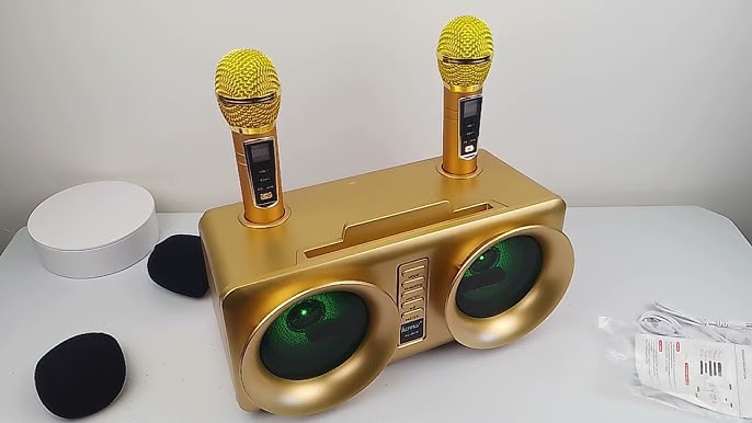 K1 Mini Karaoke Machine Adults 1 Wireless Microphones - Temu