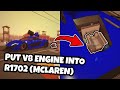 Mclaren r1702 with v8 engine speed over 500 kmh  roblox a dusty trip