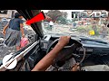 1991 Mazda 323 GLX 1.6i Kombi POV DRIVE IN AFRICAN CITY🇨🇩