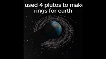 What if earth had rings?  #spaced #planet #spacescience #spacesimulation #spacesimulator #spacesim