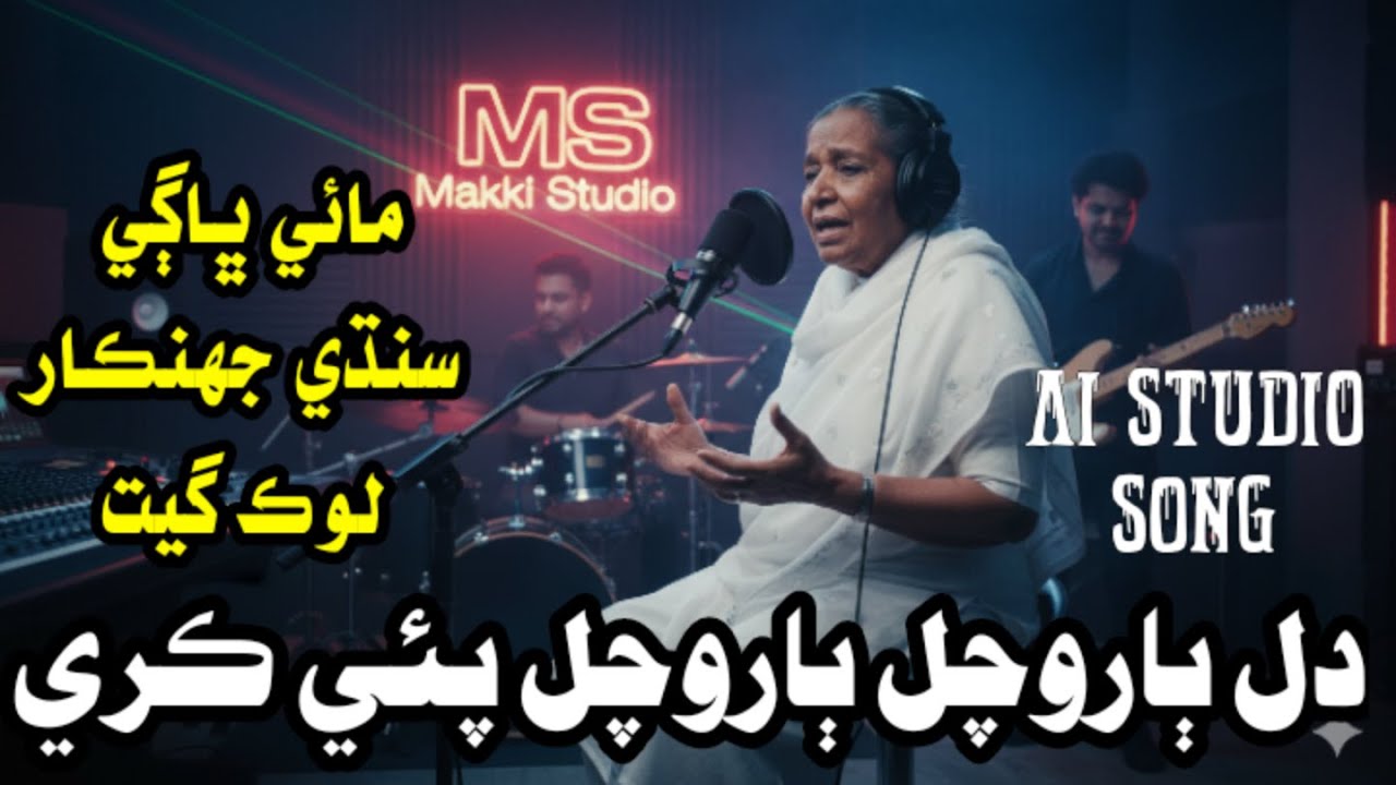 Mai Bhaagi | Sindhi AI Folk Remix Song | Dil Barochal Pai Kare | New Sindhi Remix