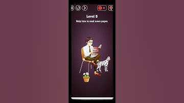 Brain test Help him to read news paper lavel 5