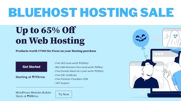Bluehost website hosting black Friday offer2021-22 | Hosting offer youtube shorts |  स्पेशल ऑफर