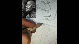 old man portrait drawing shorts viral portrait youtube