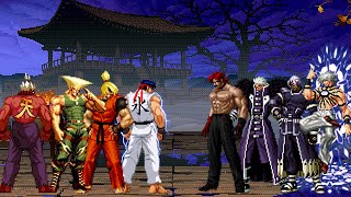 [KOF VS SF] Street Fighter Vs KOF Bosses