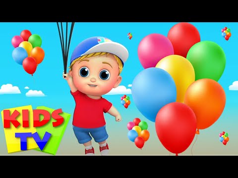 Canção de Balão | Poemas para crianças | Kids Tv em Português | Desenho animado | Jardim da infância