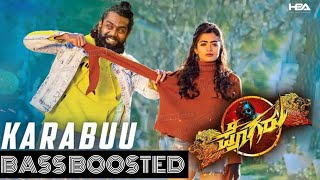 Karabu Kannada Song | BASS BOOSTED | headset must | Dhruva Sarja |Chandhan shetty | Pogaru Songs